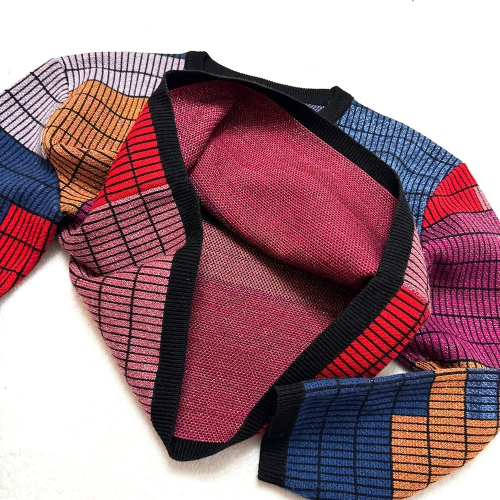 Mara Hoffman Radial Sweater Cropped Knit sz S - Picture 8 of 8